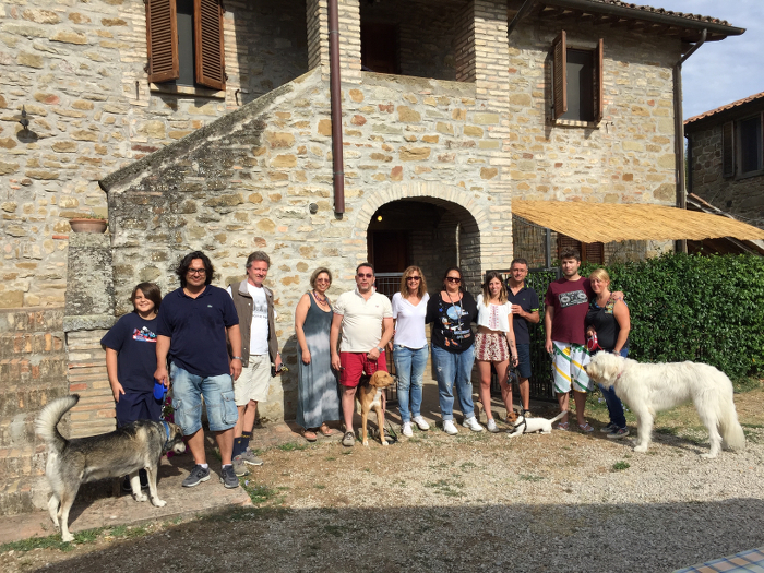 foto di gruppo ultima settimana luglio