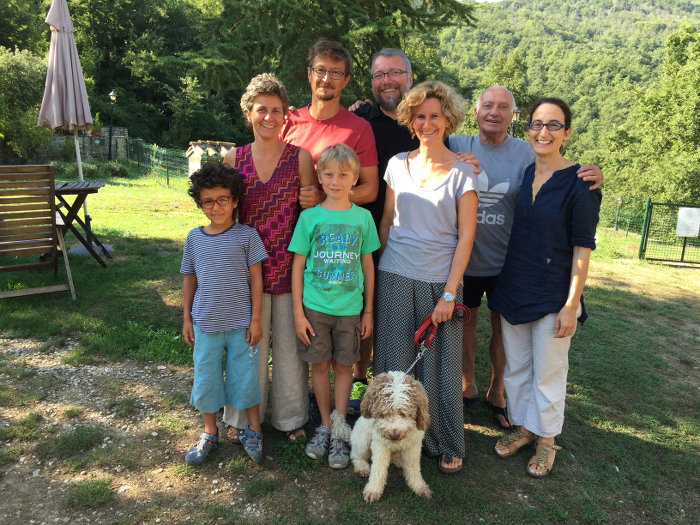 foto di gruppo ultima di agosto